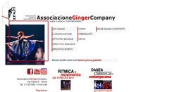 Desktop Screenshot of gingercompany.it